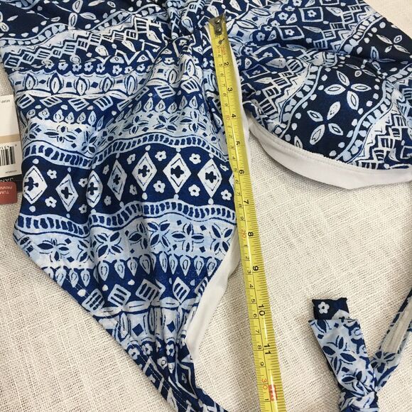 Jantzen One Piece Swimsuit Women 12 Tribal Print Halter Neck Beach Bathing Suit - Picture 16 of 16